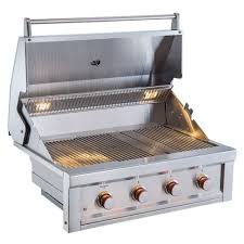 gas grill propane in stainless steel