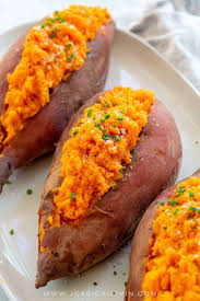 Wondering how long you bake a potato and at what temp. Baked Sweet Potatoes Jessica Gavin