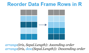 reorder data frame rows in r datanovia