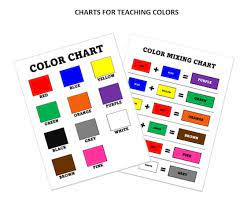 Printable Color Charts Home School