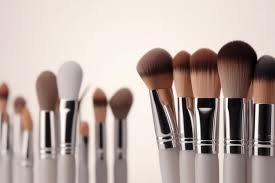 orted collection of makeup brushes