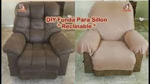 simple funda para sillon reclinable