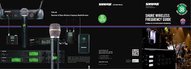 Shure Wireless Frequency Guide