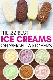 ice cream for weight watchers points