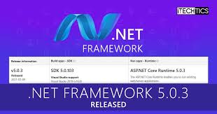 and install net framework 5 0