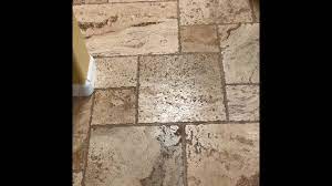 sealing travertine tiles you