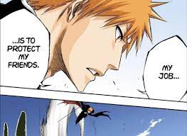 People seriously think Ichigo doesn't have a goal? He has the most  relatable goal in the big three : r/bleach