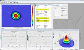 rayci software laser beam profiling