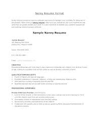 A Professional Cover Letter Cover Letter Examples Nanny Cover