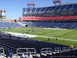 Nissan Stadium Section 132 Tennessee Titans
