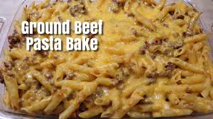 ground beef pasta bake easy