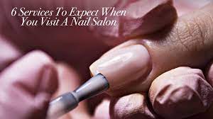 a nail salon