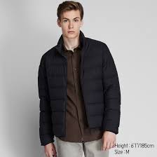 Men Ultra Light Down Wide Quilt Jacket Quilted Jacket Jackets Down Jacket