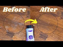 remove nail polish remover from wood