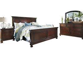 Ashley furniture bedroom suites porter. Porter King Panel Bedroom Set Ivan Smith