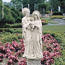 Holy Family Garden Statue Of