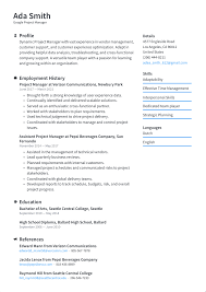 The format comes with a general expectation of flow. How To Write A Chronological Resume Resume Io