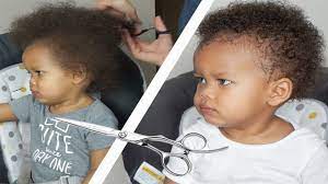 how i cut my toddlers curly hair you