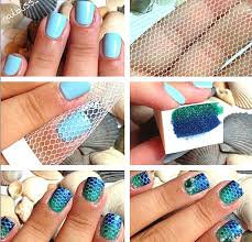 how to make grant mermaid nails