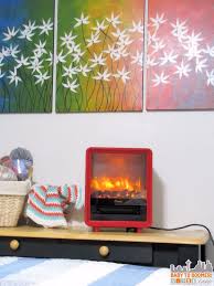Shop our electric fireplace selection to find economical heating. Crane Heater Red Electric Fireplace Heater Reivew