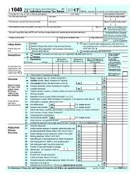 2017 1040 tax form pdf