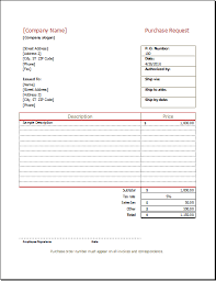 Purchase Request Form Template Magdalene Project Org
