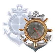 Boat Anchor Wall Clock Resin Mold Kit