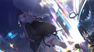 Here are only the best 1920x1080 anime wallpapers. 1920x1080 Anime Girl With Umbrella In Rain 1080p Laptop Full Hd Wallpaper Hd Anime 4k Wallpapers Images Photos And Background Wallpapers Den