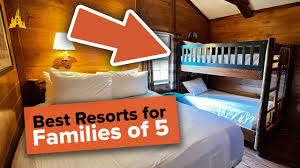 resorts for families of 5 at disney world