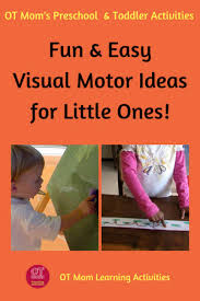 visual motor activities for toddlers