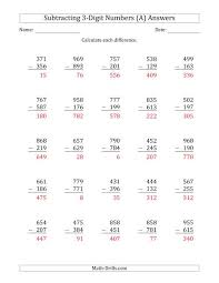 There are two worksheets in this post. 3 Digit Subtraction Regrouping Worksheet Pdf Three Digit Subtraction Worksheets Subtraction With Theasiabusinesslook