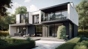contemporary residential exterior