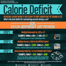 calories for cutting the muscle phd