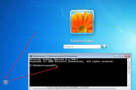 to reset windows 7 administrator pword