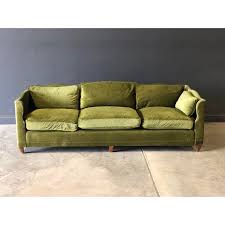 Henredon Sofa Vintage Sofa Green Sofa