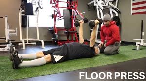 floor press great movement if you have