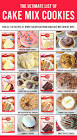 any flavor cake mix cookies