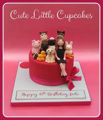 Animal Lover Birthday Cake gambar png