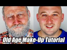 old age makeup tutorial without