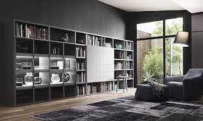 Contemporary Living Room Wall Units And