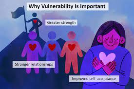 how to be vulnerable and open up