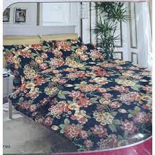 Cotton Fl Printed Double Bed Sheet