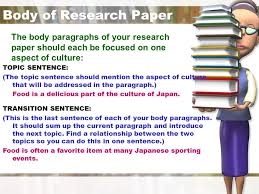 Japanese Culture Research Paper Example   Topics and Well Written     Cust  dio de Almeida   Cia Marcas e Patentes   Propriedade Intelectual The Survey on Japanese Value Orientations  conducted by the NHK  Broadcasting Culture and Research Institute in       has revealed clear  declining trends in    