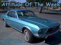1967 Mustang Paint Colors