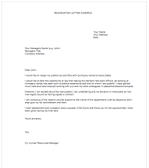 Resignation Letter Samples Template Top Form Templates