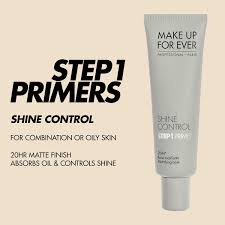 step 1 shine control primer make up