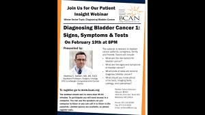 In addition to bleeding, other symptoms may include: Diagnosing Bladder Cancer 1 Signs Symptoms Tests Youtube