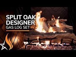 Split Oak Designer Plus Vented Gas Logs