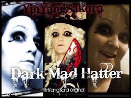 dark mad hatter makeup tutorial