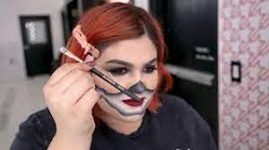 clown chola makeup tutorial using